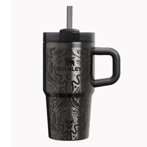 HALLOWEEN Stanley Intricate Black Mug with Straw